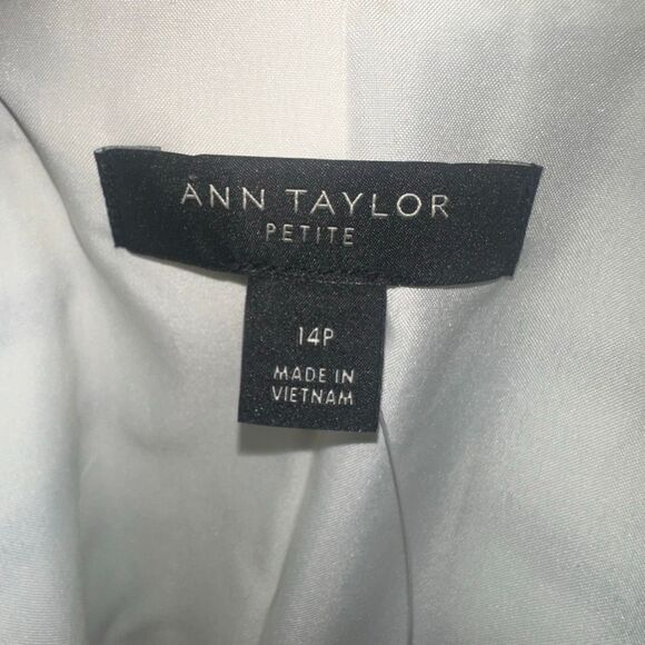 Loft black & white striped business casual 14P blazer - Picture 4 of 4